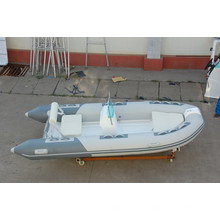 Barco FPR RIB390 duplo barco inflável rígido com CE